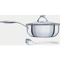 Circulon C Series Stainless Steel 24cm Pan & Lid Silver