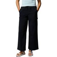 Columbia Cargo Drawstring Wide Leg Trousers Black