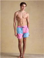 Patchwork Swim Shorts