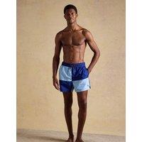 Joules Patchwork Swim Shorts Navy Mix