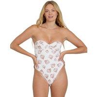 Billabong Sandy Shells Hailey Wired Bandeau Swimsuit Multi