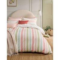Laura Ashley Pure Cotton Sophie Striped Bedding Set Multi