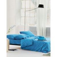 Designers Guild Pure Cotton Loweswater Bedding Set Blue