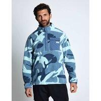 Helly Hansen Maridalen Fleece Printed Funnel Neck Jacket Blue Mix