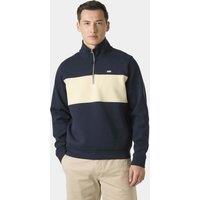 Helly Hansen Cotton Ric Half Zip Fleece Top Navy