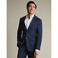 Charles Tyrwhitt Slim Fit Italian Wool Rich Suit Jacket Dark Navy
