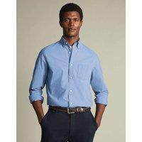 Charles Tyrwhitt Slim Fit Easy Iron Pure Cotton Shirt Cornflower
