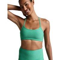 Beyond Yoga Spacedye Slim Racerback Sports Bra Medium Green