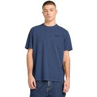 Timberland Rugged Active Gear Pure Cotton T-Shirt Blue Denim