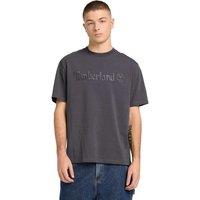 Timberland Pure Cotton Crew Neck T-Shirt Dark Grey