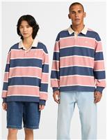 Pure Cotton Striped Rugby Shirt