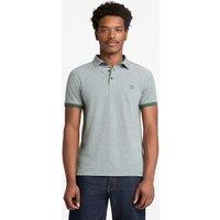 Timberland Slim Fit Pure Cotton Polo Shirt Light Green