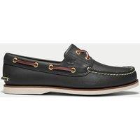 Timberland Leather Classic Boat Shoes Charcoal