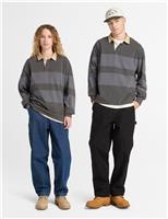 Pure Cotton Striped Rugby Shirt