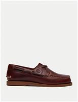 Timberland Classic 2-Eye Leather Boat Shoes White