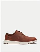 Timberland Suede Lace Up Trainers Light Brown
