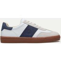 Timberland Lisbon Leather Lace Up Trainers Khaki