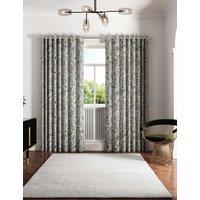Ted Baker Vietnm Lined Eyelet Curtains Light Green