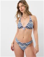 ACCESSORIZE Halterneck Bikini Top Multi