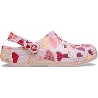 Crocs Kids' Heart Clogs (11 Small - 3 Large ) Pink Mix