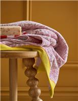 LAND & SHORE Pure Cotton Aster Towel Pink Mix