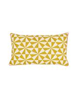 LAND & SHORE Lainey Cushion Yellow Mix