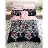 Ted Baker Pure Cotton Wisteria Bedding Set Navy