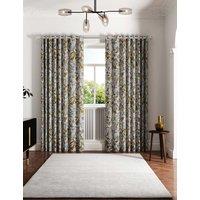 Ted Baker Vietnm Lined Eyelet Curtains Gold