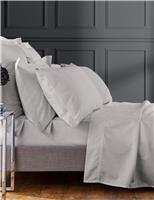 Bedeck of Belfast Egyptian Cotton 1000 Thread Count Flat Sheet Light Cream