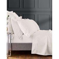 Bedeck of Belfast Egyptian Cotton 1000 Thread Count Flat Sheet Light Cream