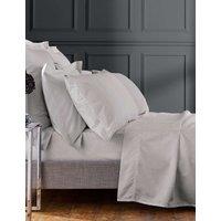 Bedeck of Belfast Egyptian Cotton 1000 Thread Count Flat Sheet Silver