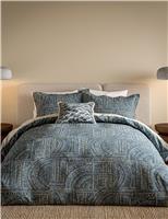 Harlequin Pure Cotton Frescoes Bedding Set Olive