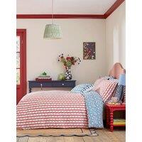 LAND & SHORE Pure Cotton Quintin Stripe Bedding Set Blue Mix