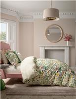 V&A Pure Cotton Wild Garden Bedding Set Multi