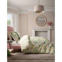 V&A Pure Cotton Wild Garden Bedding Set Multi