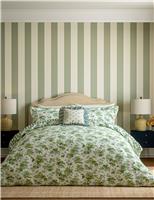 Sanderson Pure Cotton Hedra Bedding Set Green