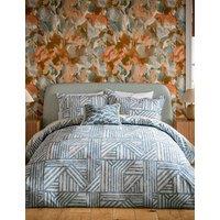 Harlequin Pure Cotton Crater Bedding Set Blue