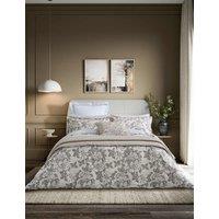 Bedeck of Belfast Pure Cotton Maira Bedding Set Grey
