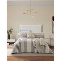 Bedeck of Belfast Pure Cotton Alba Bedding Set Charcoal Mix