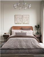 Bedeck of Belfast Pure Cotton Umma Bedding Set Beige Mix