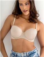 Pour Moi Definitions Wired T-Shirt Bra (B-G) Light Cream