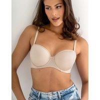 Pour Moi Definitions Wired T-Shirt Bra (B-G) Light Cream