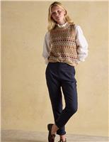 Cotton Rich Brushed Straight Leg Chinos