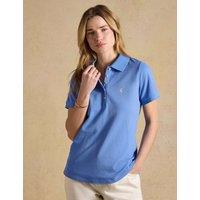 Joules Pure Cotton Pique Polo Shirt Blue