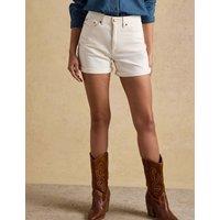 Joules Denim Shorts Cream