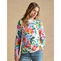Joules Pure Cotton Printed Top Multi