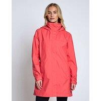 Helly Hansen Aden Waterproof Longline Rain Jacket Pink