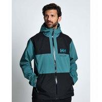 Helly Hansen Ace Hooded Waterproof Jacket Green