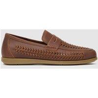 Rodd & Gunn Leather Slip On Loafers Medium Brown
