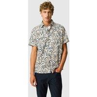 Rodd & Gunn Regular Fit Pure Cotton Short Sleeve Shirt Natural